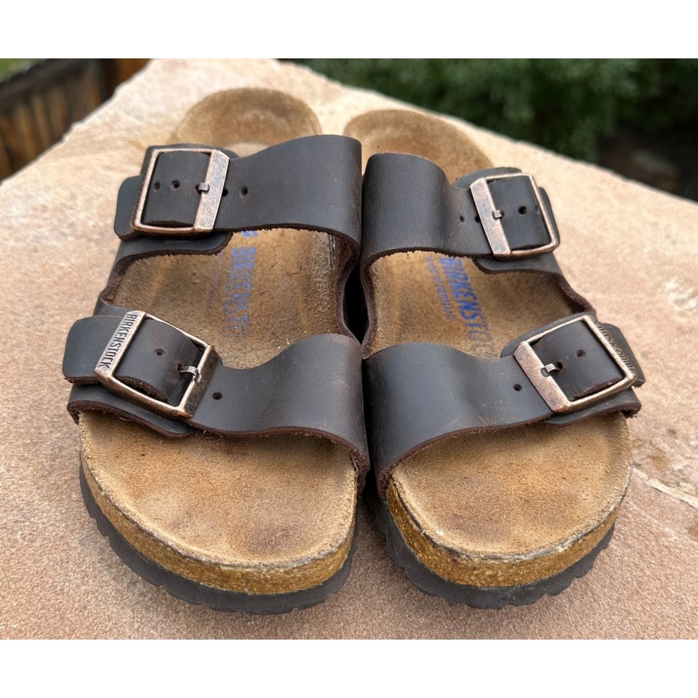 Birkenstock Arizona EU Size 36 Women's Brown Sandals Leather